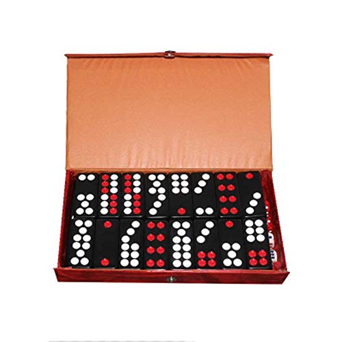 ZCL Pai Gow Set Pai Gow Poker Pai Gow Tile Set, Pai Gow Large Adult Household Hand Rubbing Cards, Entertaining Party Games ( Size : 28# )