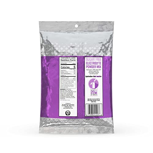 Image of Sqwincher Qwik Stik Zero Single Serve, 0.11 oz Packs, 20 oz Yield, Grape, 50 /Bag - 1 Each