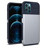 【Caseology】 iPhone 12 / 12 Pro ケース 耐久性 サンドストーン TPU PC 指紋防止 薄型 iPhone12 iPhone 12Pro カバー 軽量 滑り止め リージョン (ストーン・ネイビー)
