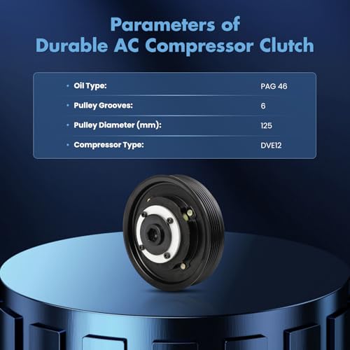 Image of ECCPP A /C Compressor Clutch 2012-2016 Fit for Hyundai Accent 1.6L AC Clutch