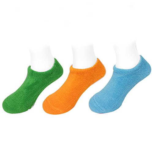Wrapables Children’s Non-Skid Gripper Socks (Set of 3)