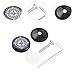 Bike Headset Top Cap with Wrench Bike Front Fork Stem Top Cover for Cycling, Compass