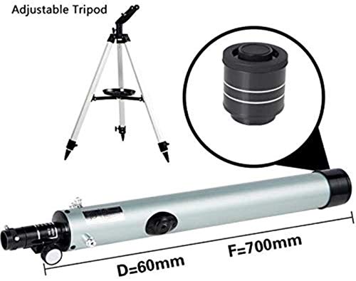 Telescopio Reflector 700mm 76mm con Trípode y 3 Oculares miniatura 5