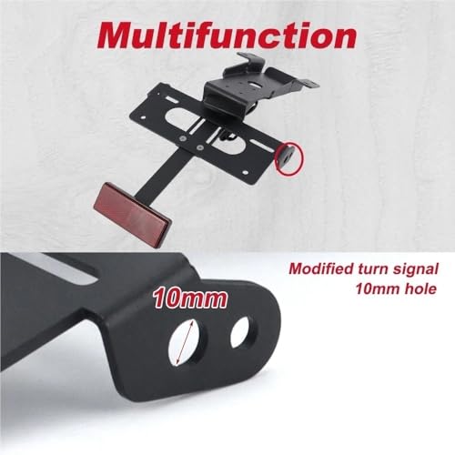 Support plaque d'immatriculation en aluminium rigide pour Rocket 3 R GT