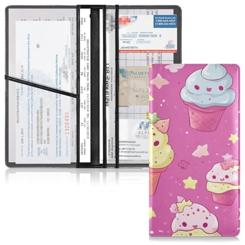 Organizador de documentos para auto compacto miniatura 2