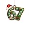 Generic 67 Christmas Ornament,Funny Christmas Ornaments 2025, Funny 67 Meme Ornament, 2025 Santa Ornaments for Christmas Tree, Stocking Stuffers for Teens (L)