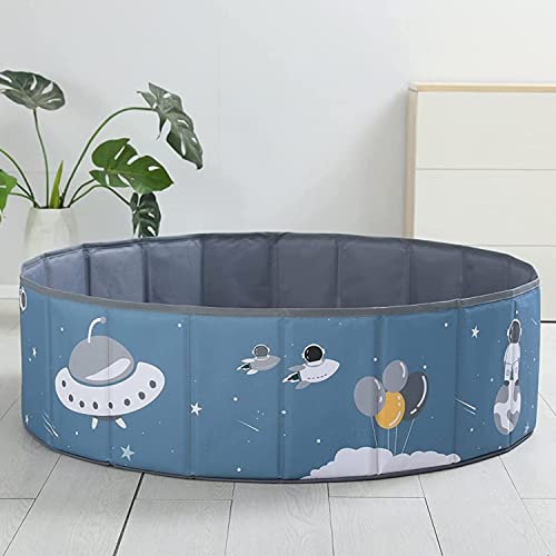 RUGUIES- Bällebad. Laufstall Baby-Bällebad Kinder. Bällchenbad Rund. Bällebäder Ohne Bälle. Ballpool Outdoor-Wasserdicht. (Bälle Nicht enthalten). (Space 80x26cm)