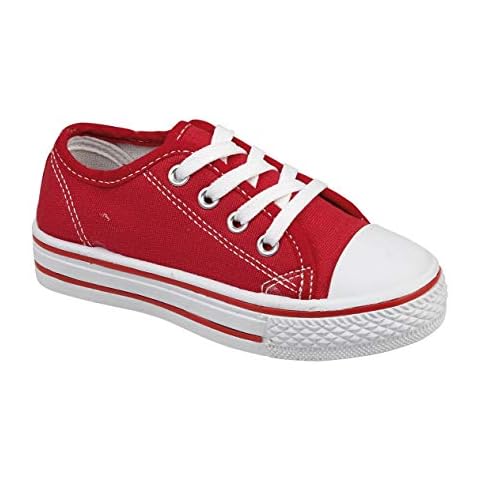 Style Spot Kids Low Top Canvas Sneakers Cover