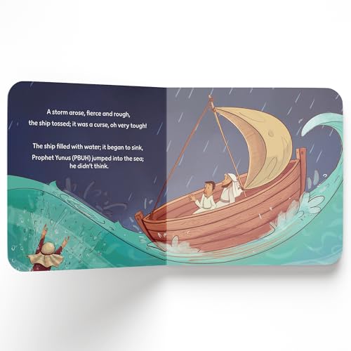 Image of First Quran Stories: Prophet Yunus (PBUH) and the Whale: An Illustrated Story Book for Kids About Prophet | Inspirational Islamic Story | Teaches About Faith, Prayer & Mercy I Ages 5+ [Select Learning]