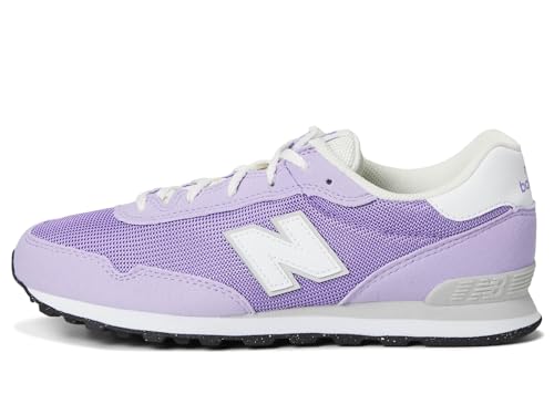New Balance 515 V1 Lace-Up Sneaker, Lilac Glo/Violet Crush, 12 Wide US Unisex Little_Kid4