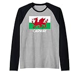 Photo Gallery carway wales welsh flag baner y ddraig goch maglia con maniche raglan Photo Gallery carway wales welsh flag baner y ddraig goch maglia con maniche raglan