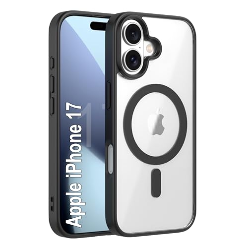 Image of amazon basics Back Case Cover for iPhone 17 | Scratch-Resistant Back Cover | Black