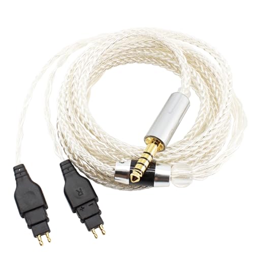 Cable de audio balanceado 4.4mm 1.5m para audífonos miniatura 3
