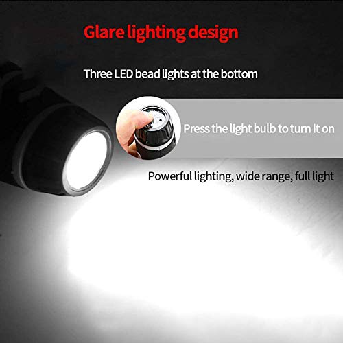 Samnuerly 4,0-V-LED-Akku-Bohrschrauber-Kit Akku-Bohrschrauber mit 180 & deg; drehbarer Griff, 300 mAh Lithium-Ionen-2-Gang-Schraubendreher, 6 + 1 Drehmomenteinstellung mit Bohrern, 46 Bohrzubehör-Set – Bild 7