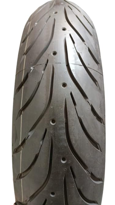 Image of Premium Sports Motorcycle Tyre, 130 /70R18, 63V, Tubeless, Sport Touring, specifically designed for RE 350 Interceptor 650, 3 Years Manufacturing Warranty (Manufacturing Date 2024)