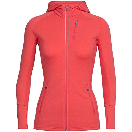 Icebreaker Quantum - Cappuccio da Donna a Maniche