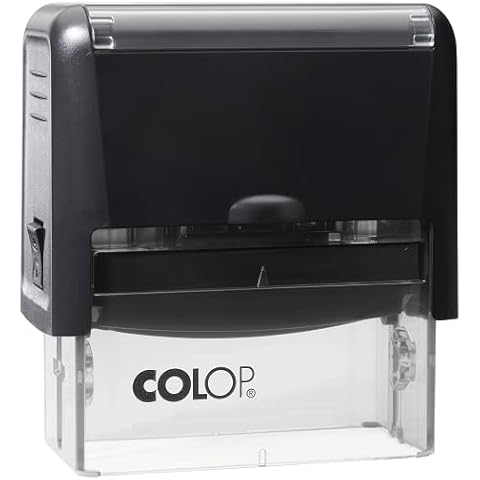 Stempel Firmenstempel Adresstempel Selbstfärber COLOP Printer mit Wunschtext Selbst gestalten (COLOP Printer C20 3-4 Zeilen Abdruckgröße: 14 x 38 mm) Cover
