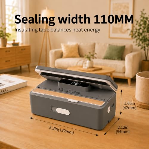 Portable Mini Bag Sealer Gray