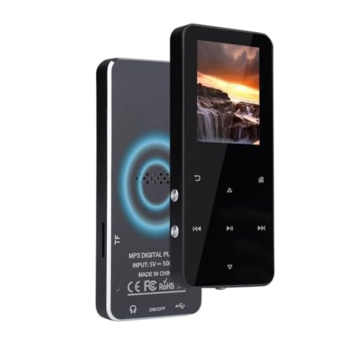 144GB MP3 Player - Music Player with Bluetooth 5.2 HiFi Sound Shuffle Single Loop FM Radio Built-in HD Speaker Voice Recorder Mini Design Ideal for Sport