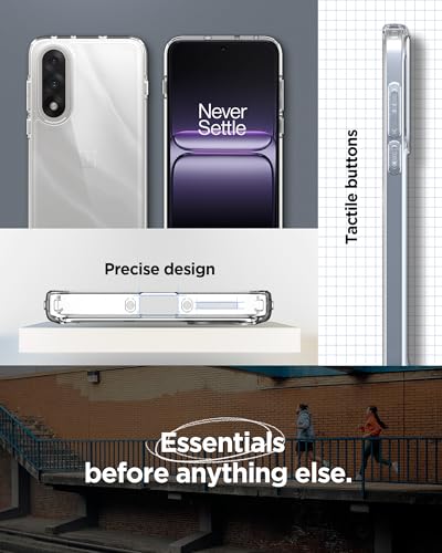 Image of Spigen Ultra Hybrid | OnePlus Nord 5 5G Case [Transparent] [Air Cushion Protection] OnePlus Nord 5 5G Back Cover | TPU+PC - Crystal Clear