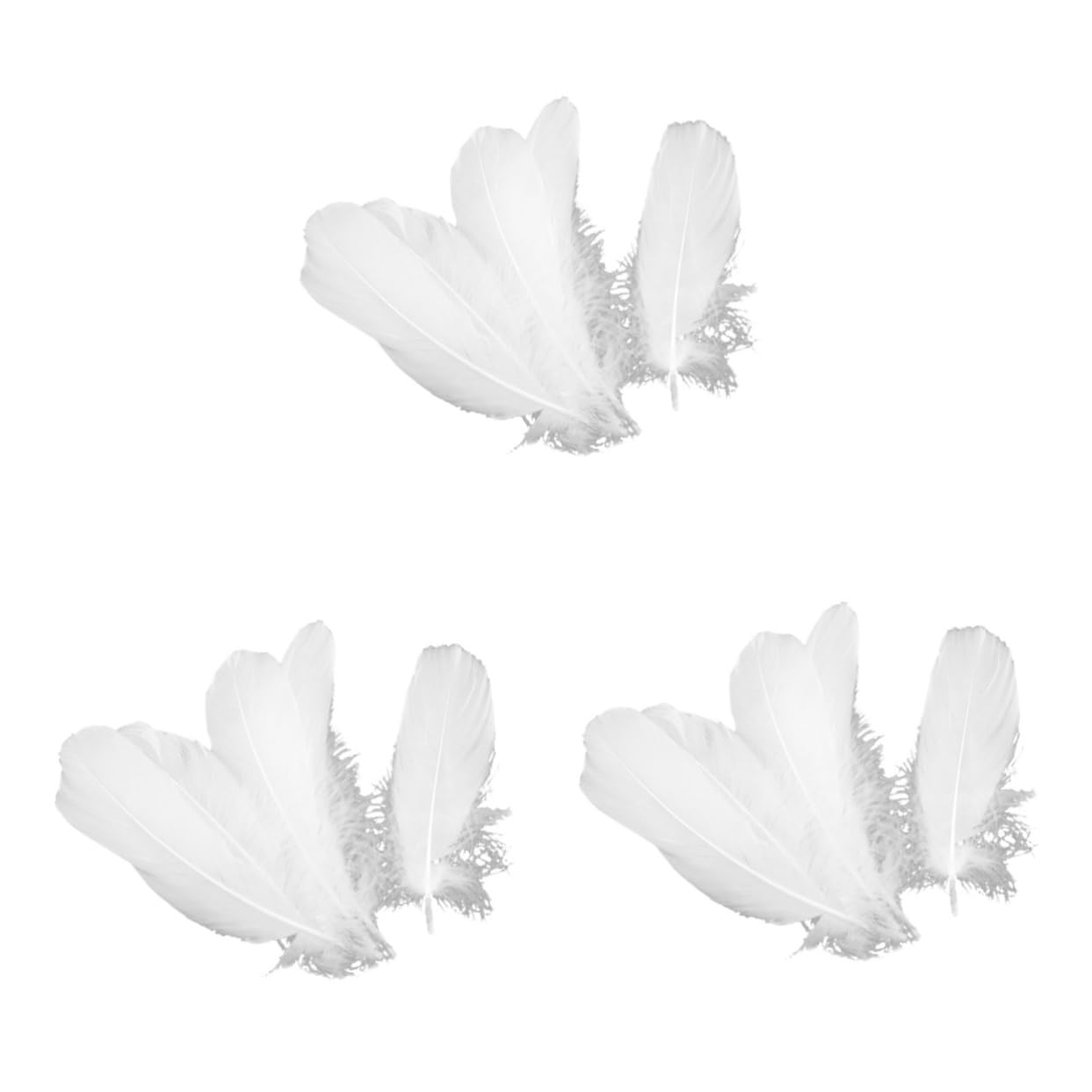 TEHAUX Lot De 3 Guirlandes Naturelles Style Pour Mariage Et Fête Artisanale 150 Pièces X 3