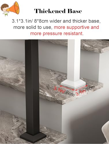 Barres d'escalier réglables pour sécuriser le balcon et la décoration - 4