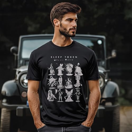 Sleep Token Men's Invert T-Shirt Black | Officially Licensed Merchandise2