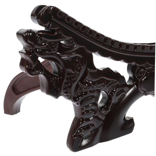 Plato Decorativo de Cerámica Oriental UKCOCO con Soporte Elegante 5