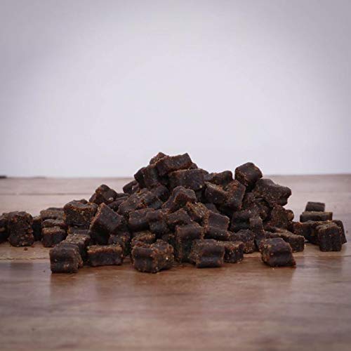Hitzegrad Fleisch Softies Trainingsleckerli für Hunde, Kaninchen, Strauß, Lachs, Gans, 4er Pack (4 x 200 g)