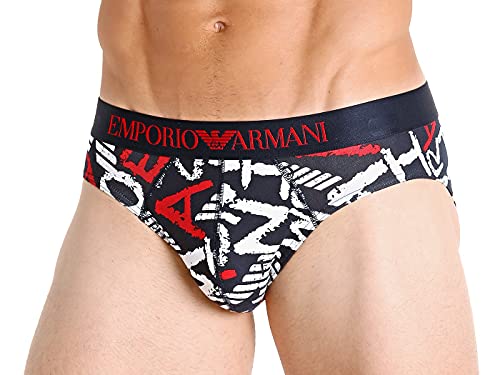 Emporio Armani Men's Letter Graphic Art, Ea Logo Print, M