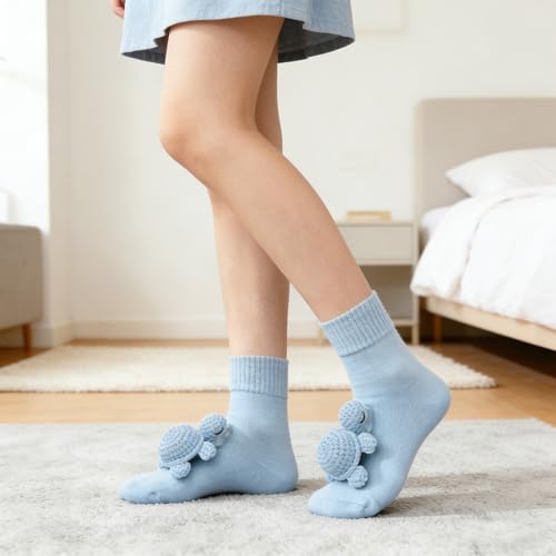 Image of 3D Knit Animal Socks,Cute Hug Hug Socks with Funny Animal Design,Non-Slip Animal Feet Socks for Women Gifts