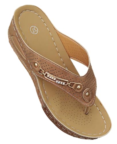 Epsion 2025 Women's Slide Sandals Stylish Outdoor Orthotic Flip Flops Lightweight Athletic Yoga Slippers Non Slip Shoes