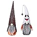 Halloween Peluche Gnome Halloween Elfo Dwarf Harvest Gnome Bambola Bambola Terrore Vampiro Bambola Senza Motivo Doll Ghost Festival Elf Tessuto Dwarf 2pcs