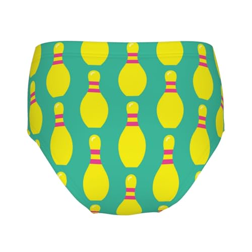 Bowling Sport Girls' Underwear Soft Cotton Little Girls Panties Comfort Briefs2