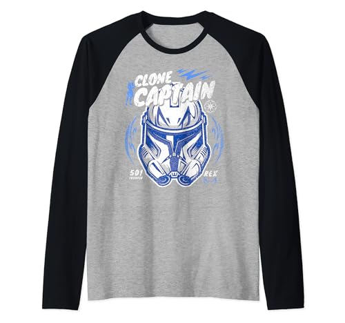 Star Wars Clone Captain tee-shirt raglan idéal pour vos soirées ciné