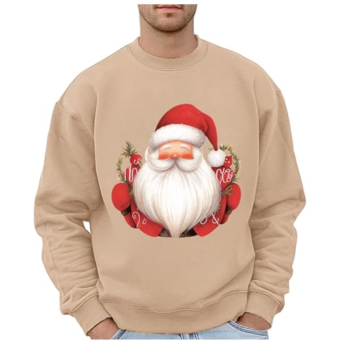 Generisch Weihnachten Herren Sweatshirt Festlich Schneemann Pullover...