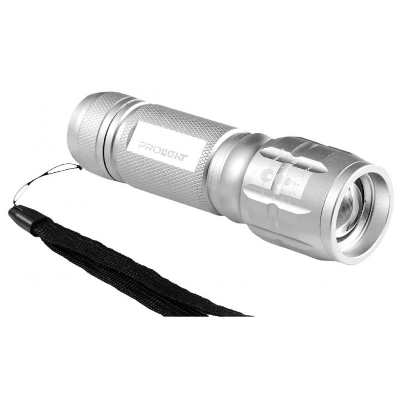 Dekton Pro Light Xt600 Heavy Duty Explorer Torch - 400 Lumens/350m Distance-ultra Bright Lumens| High Intensity Led| Adjustable Beam Focus| Aluminium Alloy| 3xAAA Batteries Included| One Button Action