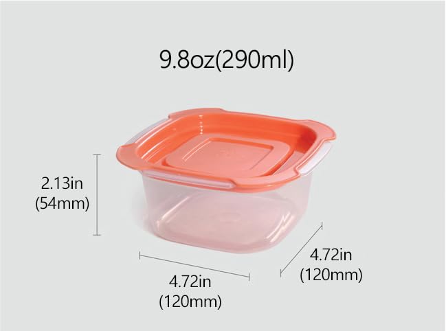 Amazon｜Lock Star フードコンテナ 8セット 食事準備容器 食品保存容器