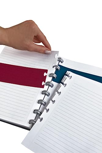 Ampad Versa Crossover Notebook, 6 x 9 Inch Size, Wide-Ruled, Navy, 60 Sheets (25-635) - Thumbnail 7