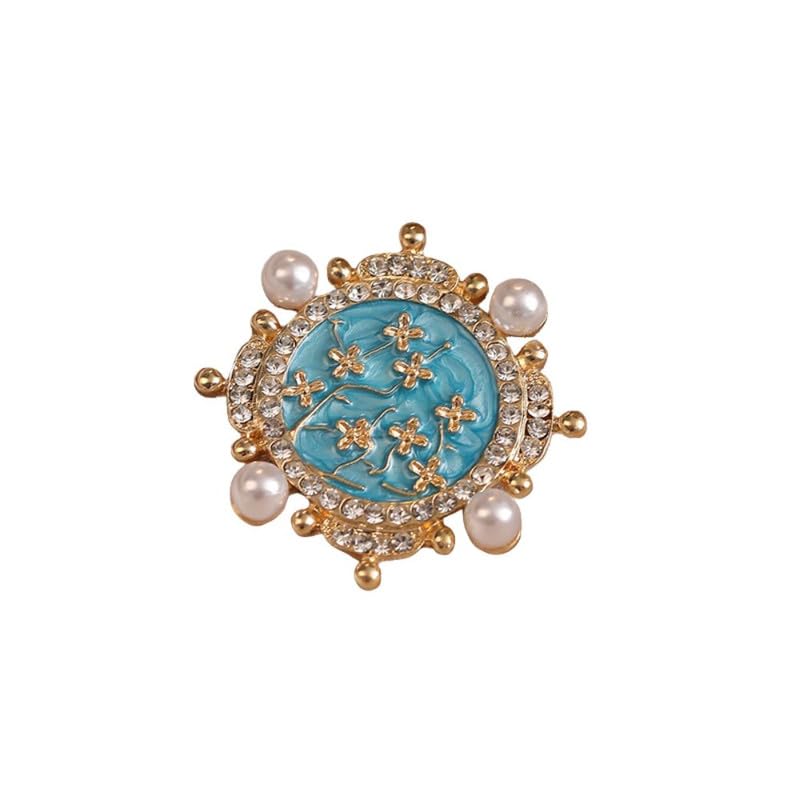 carl vinson Women's Pearl Brooch Pin Fashion Lapel Corsage Clothing Accessory-picture-0