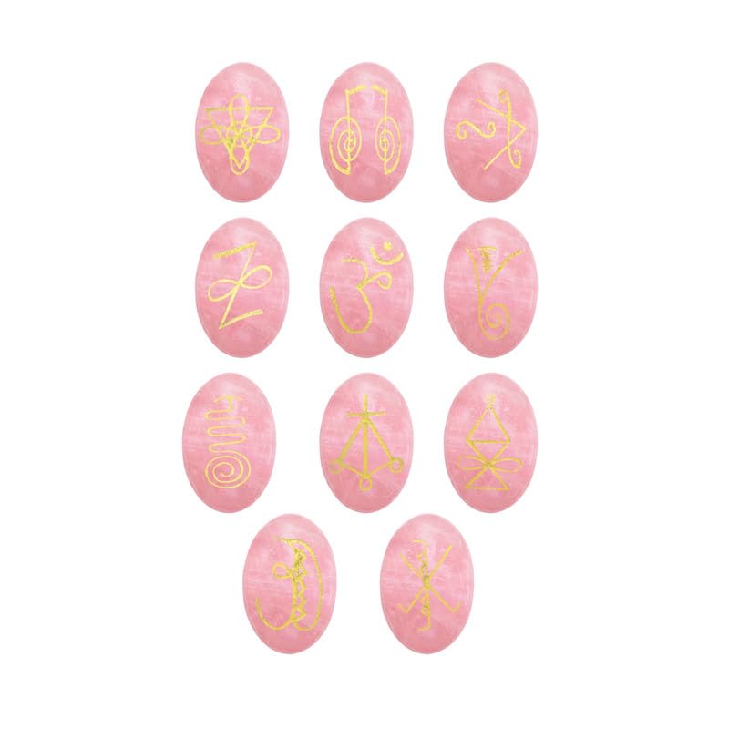 Pierres de cristal de quartz rose K-ARUNA contre le stress