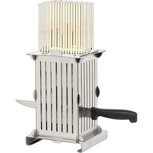 Boîte à kebab en acier inoxydable durable avec couteaux de précision - 2