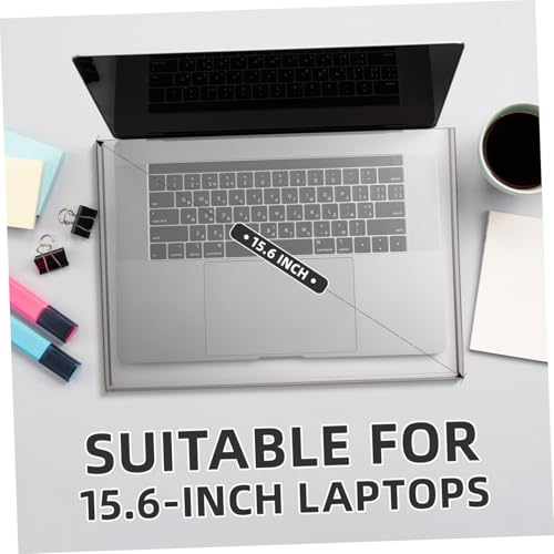 Protector antipolvo transparente para teclado de escritorio hecho de acrílico resistente 3