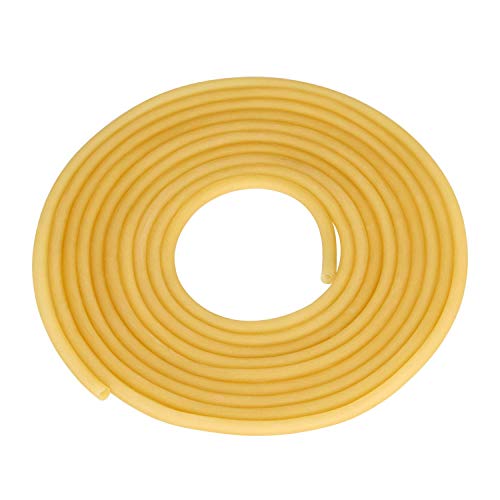 TEN-HIGH Tubo de látex mangueira flexível de borracha tubo flexível latex, dia 6 mm x 9 mm comprimento de 5 m