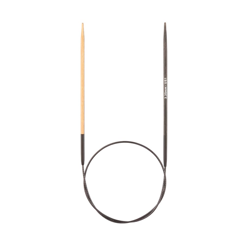 Knitter's Pride Natural/Black Day & Nite 25 Cm (2.25 Mm) Circular Needle - 1 Piece