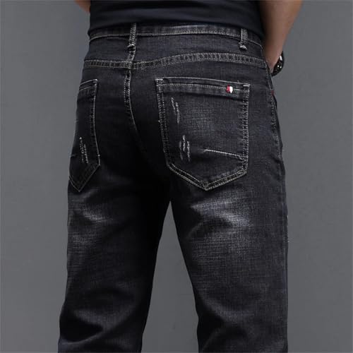 Men's Slim Street Skinny Jeans Pencil Jeans Stretch Style Comfortable Pants3