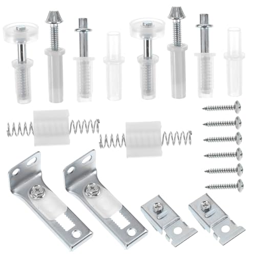 Kit de Herrajes para Puertas Bifold HOMSFOU para Reparación de Puertas Correderas de Clóset miniatura 1
