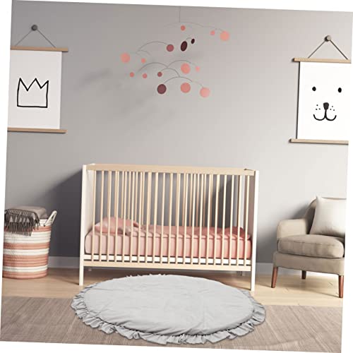 SAFIGLE Kruipende Deken Vloerkleed Indoor Tapijt Baby Kruipen Mat Vloer Speelmatten Voor Peuters Baby Ronde Speelkleed Kruipende Mat Bumper Kussen Baby Kruipen Tapijt Baby Kruipen Mat - Afbeelding 3