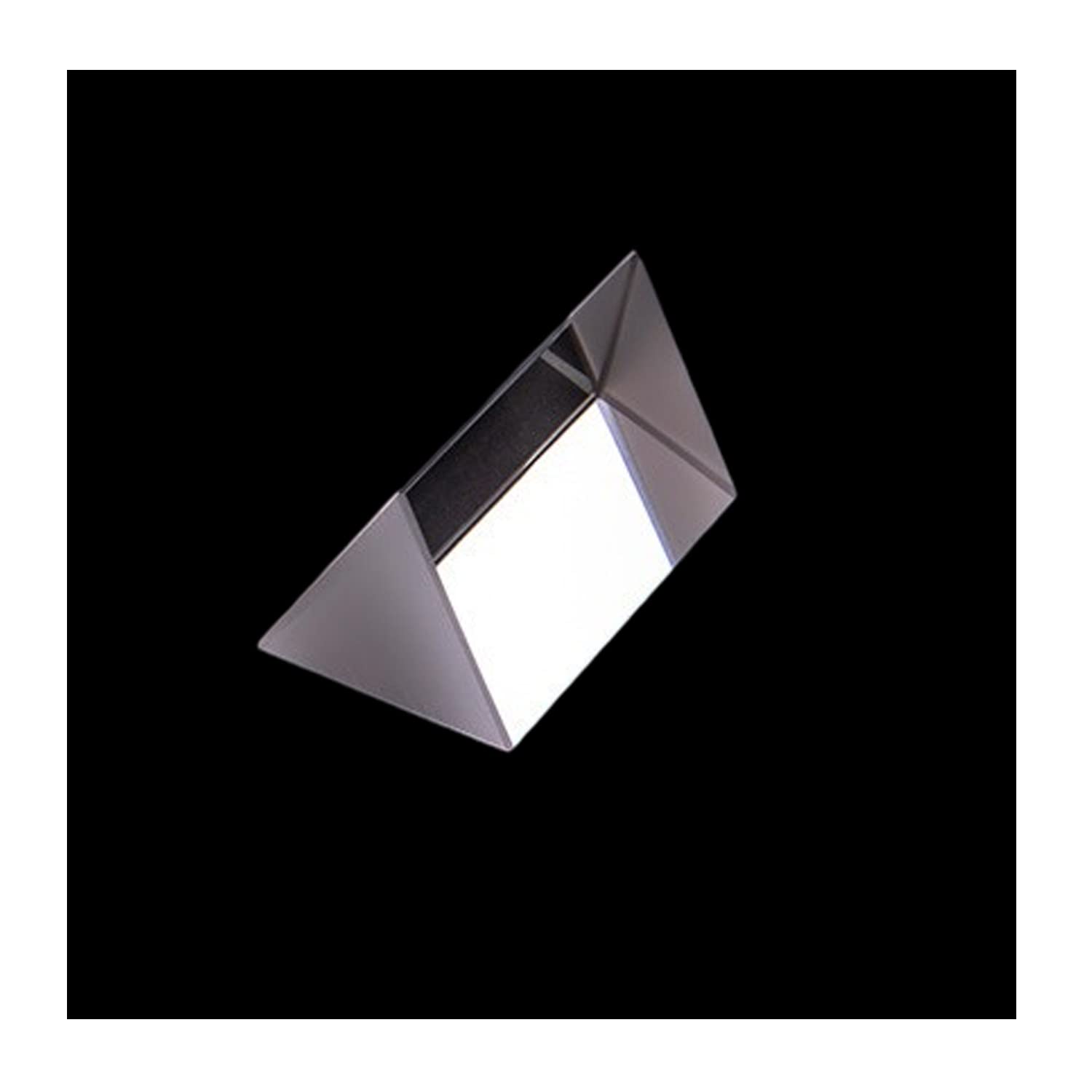 SUANWANGPrism Glass Triangular Prism Suitable for Photography Science Experiments Light Spectrum, 60×30×30mm