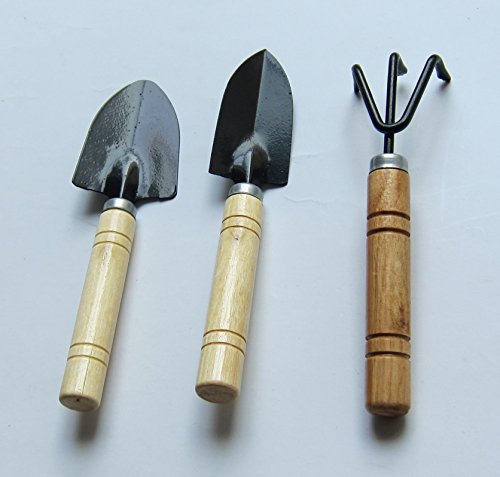 Juego de herramientas para bonsái 17 piezas miniatura 3